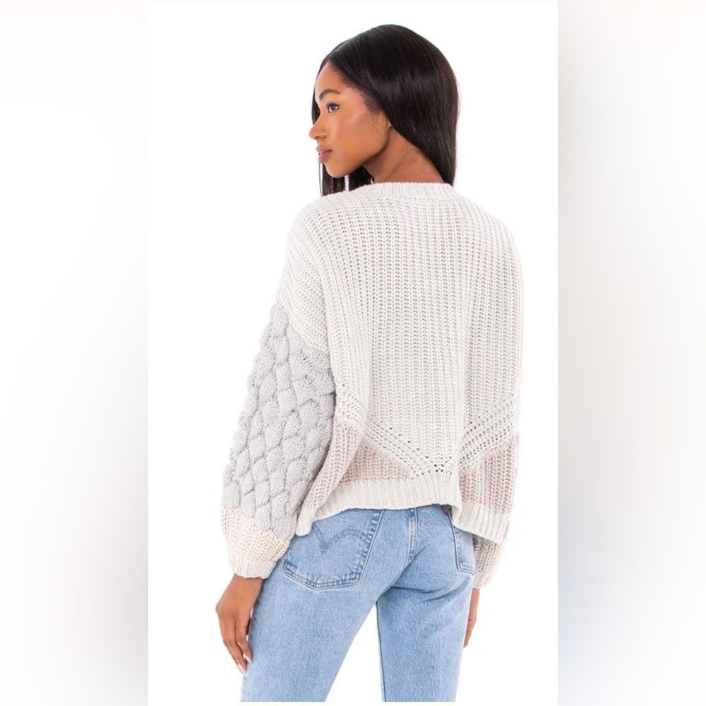 Splendid cable knit Margo Sweater​ - Picture 5 of 10